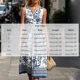 thumbnail image 2 of Erwazi Summer Dresses for Women Floral Print Sleeveless V Neck Button A-Line Midi Dress Trendy Casual Style Outdoor Wear Dresses, 2 of 6