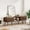 Light Walnut, variant on Someet 59" Long TV Stand for 32/43/50/60/70" TVs with Large Storage, Mid-Century Media Cabinet with Movable Shelf Board & Smooth Push-Open Cabinet Door, Walnut