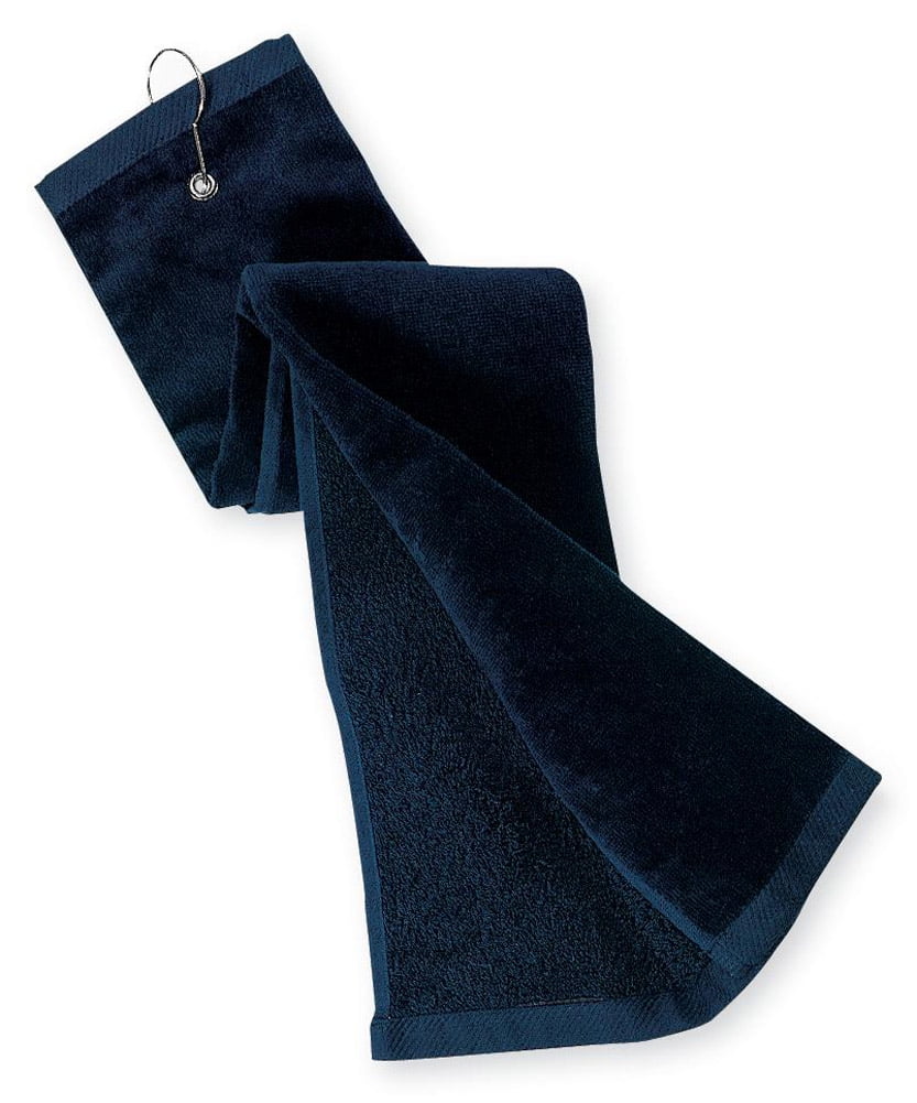 Port Authority TW50 TriFold Golf Towel Navy OSFA