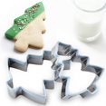 thumbnail image 4 of 3PCS Cookies Moulds Christmas Tree Molds Biscuits Cake Stainless Steel Pastry Baking Tools Set, 4 of 9
