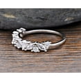 thumbnail image 3 of Bow Jewelry Marquise Cut Excellent 1.37 Ct Moissanite Ring - White Gold Plated 14K Anniversary Rings - Minimal Moissanite Ring - Leaf Shape Marquise Moissanite Rings, 3 of 7