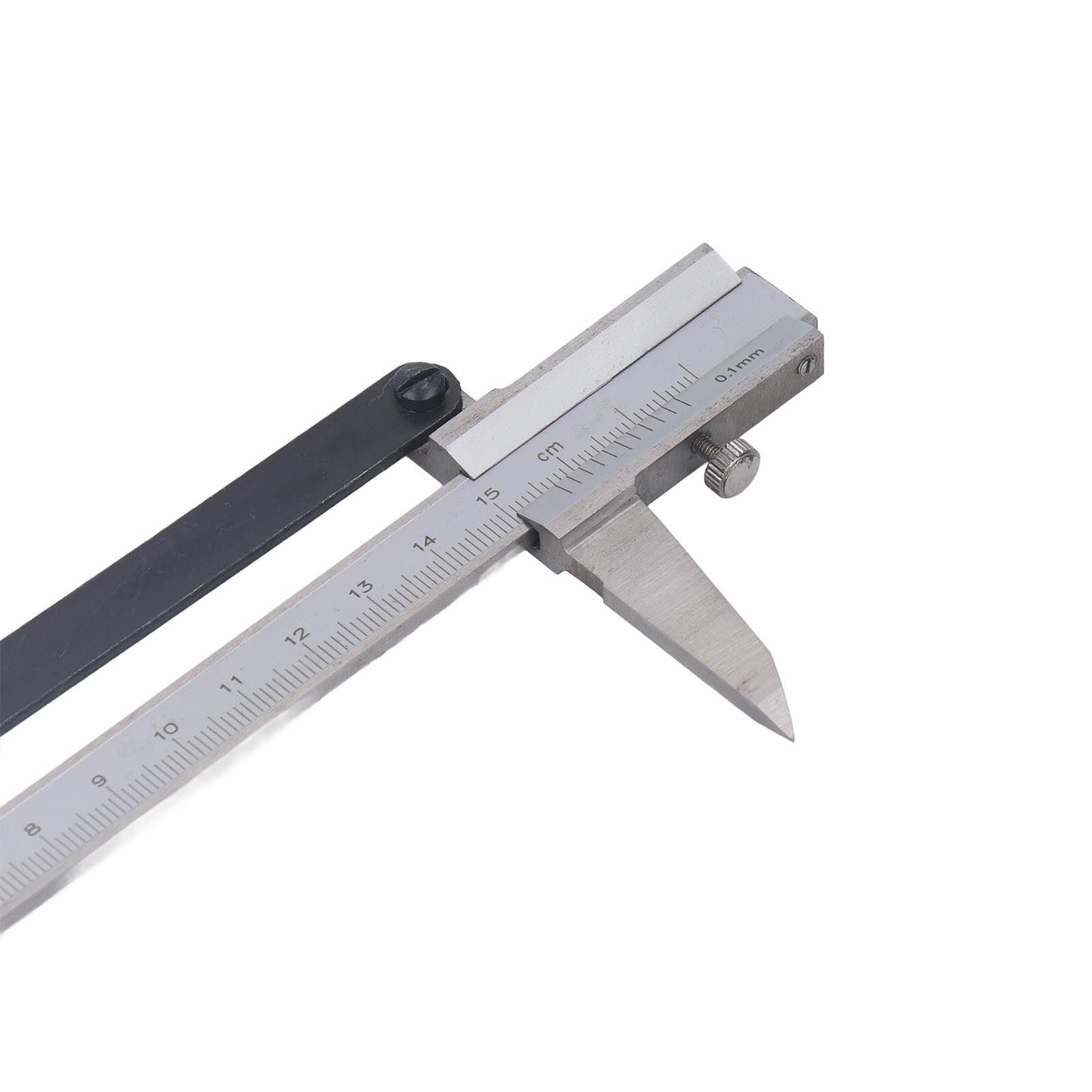 BIMZUC Caliber Measuring Tool Stainless Steel Vernier Caliper 0-150mm (0-5.9 inches) Ergonomic Design Manual Slide Caliper for Woodworking and Eyebrow Shaping Stencil Precision Marking Tool