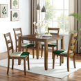 thumbnail image 6 of Boho Abstract Art Seat Covers for Dining Room Chairs Set Of 4,Stretch Printed Washable Chair Seat Cover with Elastic Ties and Button,Removable Waterproof Couch Cushion Covers, 6 of 6