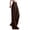 Coffee, variant on Qiopertar Linen Pants for Women Straight Leg High Waist Wide Leg Trousers Spring Summer Casual Office Work Commuting Solid Color Pocket Pants, Beige L
