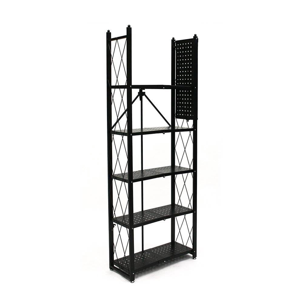 Origami 6 Shelf Bookcase Open Organizer Freestanding Living Room Shelves
