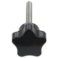 thumbnail image 3 of 6 Pcs M6 X 50 mm Tête en Plastique Bouton de Filetage Mâle, 3 of 5