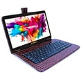 thumbnail image 3 of LINSAY 10.1" 1280x800 IPS 2GB RAM 32GB Storage Android 12 Tablet with keyboard Brown Crocodile Style, 3 of 4