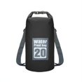 thumbnail image 1 of Bolsa seca impermeable de PVC para deportes al aire libre, Kit de almacenamiento para canoa, Kayak, Rafting, natación, mochila, 5L/10L/15L/20L Fivean unisex, 1 of 2