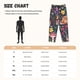 thumbnail image 3 of Balery Mushrooms Snails Butterflies Pantalones de pijama para mujer, pijamas ultraligeros, pantalones de estar por casa-Small, 3 of 6