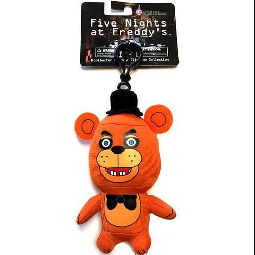 Official FNAF Five Nights At Freddy's 5" Keychain Clip Toy Plush Figure Chicca 