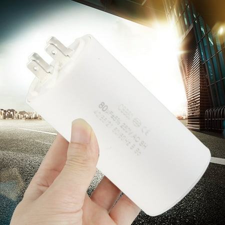 

CBB60 Cylinder Shaped Run Capacitor AC 250V 80uF 50/60HZ for Motor Pump