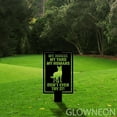 thumbnail image 2 of Glowneon Warning German Shepherd Metal Sign, Warning Dog Yard Sign, 2 of 5