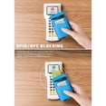 thumbnail image 3 of Tarjetero delgado con bloqueo RFID de Wallet VULKIT, azul, 3 of 6