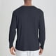 thumbnail image 4 of pstuiky camisa de manga larga para hombre, Camisa deportiva de entrenamiento fácil para hombre, elástica, de color liso, con cuello en V y manga larga tops de invierno para hombre l, 4 of 4