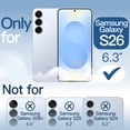 thumbnail image 2 of JETech Magnetic Case for Samsung Galaxy S26, Compatible with MagSafe, Shockproof Cover (Clear), 2 of 7
