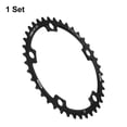 thumbnail image 3 of Plato de bicicleta Uxcell 130BCD 39T redondo estrecho ancho de aluminio para bicicleta de carretera, compatible con cadenas de 9/10/11 velocidades, 3 of 7