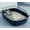 Blue-L, variant on Cat Litter Box Semi-enclosed Thickening Kitty Sandbox High Side Splashproof Pet Bedpans Supplies Pet Toilet Kitten Tray Bedpan