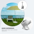 thumbnail image 3 of OUNONA Practical Parasol Stand 1Pcs Iron Outdoor Umbrella Fixing Bracket For Camping, 3 of 8