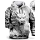 thumbnail image 3 of 2024 Nuevas sudaderas con capucha de moda para hombre, jersey con estampado de tigre en 3D, tendencia callejera, hip hop, ropa de otoño de manga larga de gran tamaño para hombre, 3 of 5