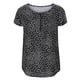 thumbnail image 4 of Camiseta informal para mujer, blusa estampada de manga corta con cremallera, blusa, Tops Fridja  ghk957, 4 of 8