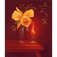 thumbnail image 2 of Smith, B. 26x30 Gold Ornate Wood Framed with Double Matting Museum Art Print Titled - SENTIMENTAL EVENING I, 2 of 4