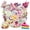2A-35pcs, variant on 35pcs Colorful Cupcake Stickers Cute Kids Stickers Dessert Bakery Stickers for Laptops Notebooks Suitcases