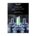 thumbnail image 4 of Bomba eléctrica para botellas de galón, dispensador automático de agua, portátil, plegable, de escritorio, color blanco, 4 of 5