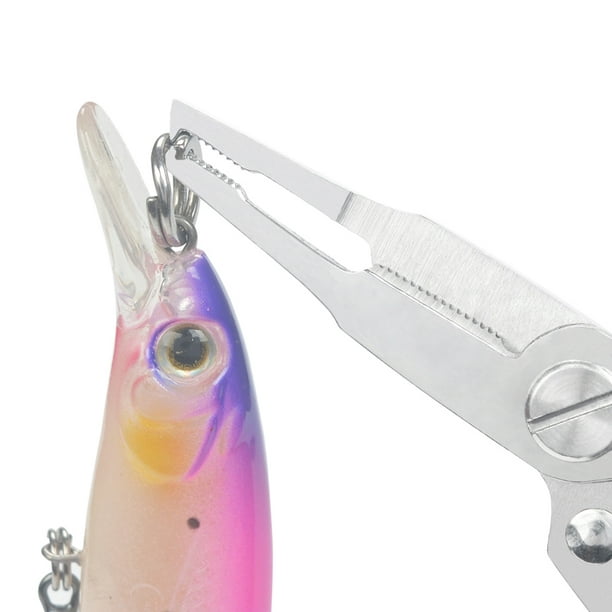 Fishing Pliers Stainless Steel Line Cutter Curved Nose Remove Hook Fishing  Tackle Fishing Gear 
