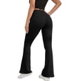 thumbnail image 3 of Flare Leggings for Women, Yoga Pants Bootcut Flared Leggings, 3 of 5