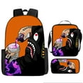 thumbnail image 6 of APE Anime Backpack Set 3 Pieces with Lunch Bag and Pencil Case for Women Men, Fashion Daypack, Classic High Backpack for Teens, Travel Laptop Backpacks, 6 of 10