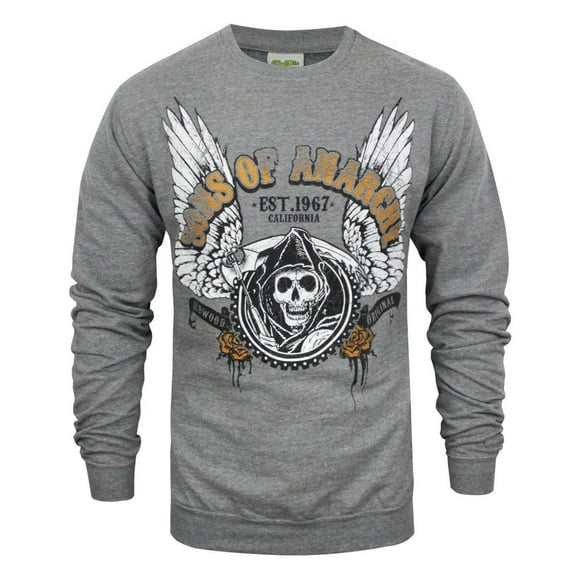 Sons of Anarchy Mens Grey Sweatshirt