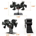 thumbnail image 3 of Wood Stove Fan Heat Powered, iMounTEK 8 Blades Non Electric, Burning Heat Activated Thermal Fan for Log/Wood/Pellet Buring stoves, 3 of 11