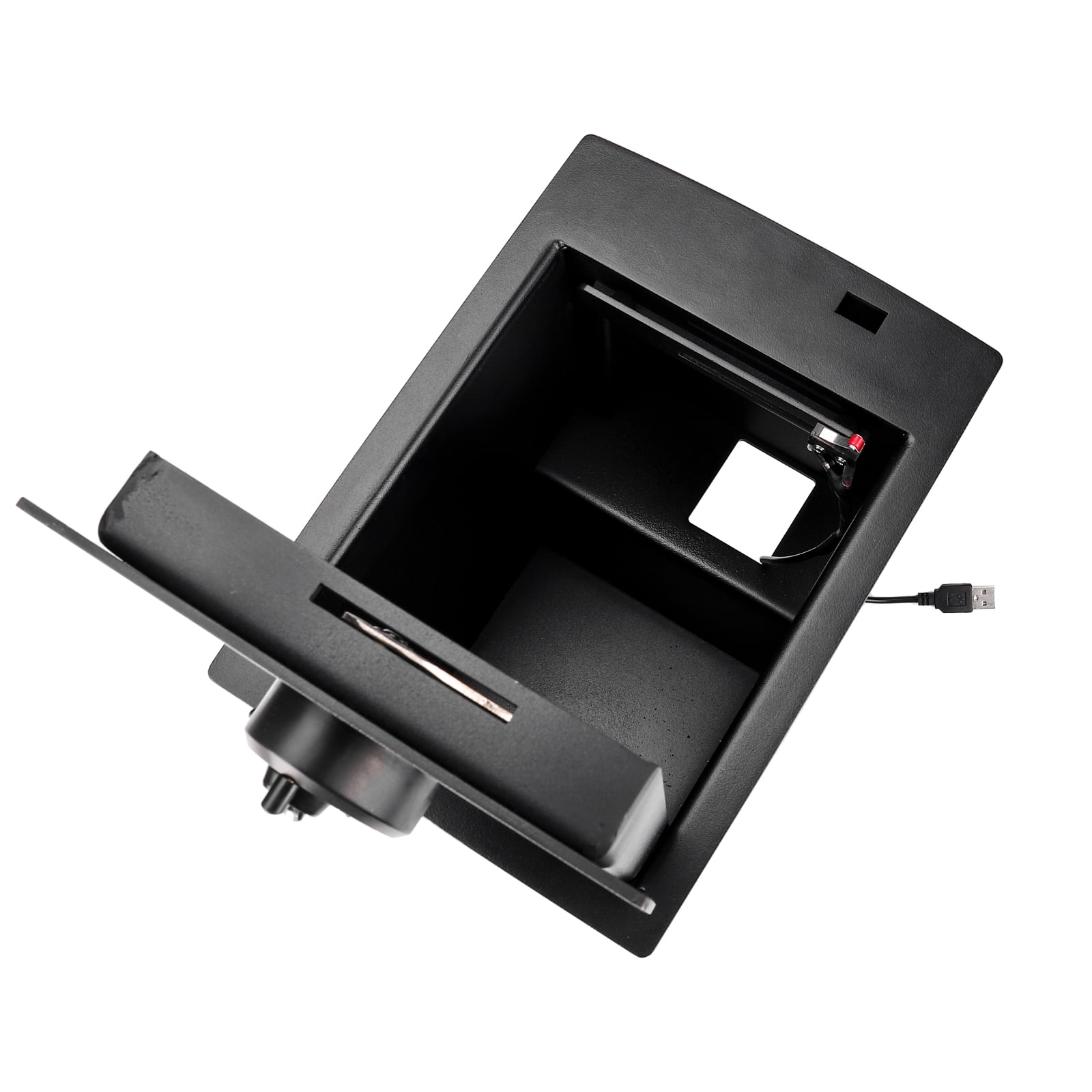 3mirrors Console Safe Gun Safe with LED Light Compatible with Toyota 4RUNNER 2010-2021 Replaces 00016-86184