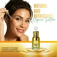 thumbnail image 6 of Ginger Face Serum + Vitamin C + Turmeric, Organic Acne Treatment, Clear skin Tone, Hydrate Dull & Dry Skin, Anti-Aging Facial Serum - 1 FL OZ, 6 of 6