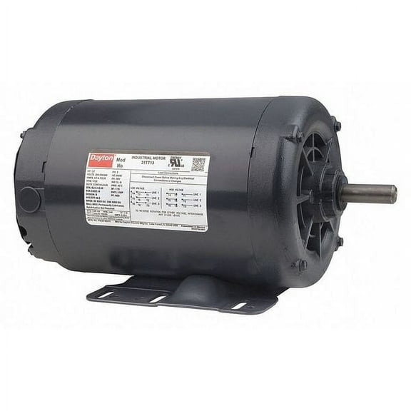 Dayton GP Motor,3/4 HP,1,140 RPM,230/460V,56H 31TT16