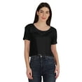 thumbnail image 1 of Inkmeso T-Shirt Court Style Urbain Régulier Col Rond pour Femmes en Coton, 1 of 7