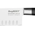 thumbnail image 2 of BergHOFF Gourmet 7" Stainless Steel Scalloped Santoku Knife, 2 of 4