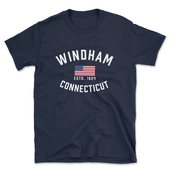 Windham Connecticut Patriot Men's Cotton T-Shirt