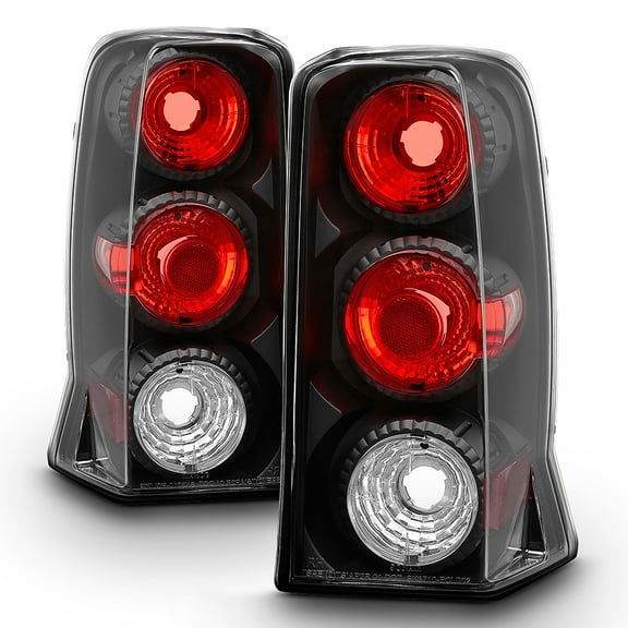 Black 2002-2006 Cadillac Escalade Tail Lights Lamps Left Right 02 03 04 05 06