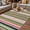 Multi, variant on Colorful Striped Outdoor Rug for Patio/Deck/Porch, Non-Slip Large Area Rug 4 x 6 Ft, Sage Green Pink White Vertical Lines Indoor Outdoor Rugs Washable Area Rugs, Reversible Camping Rug Carpet Runner