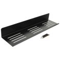 thumbnail image 3 of Black Bathroom Wall Organizer Shelf Prevent Water Accumulation Large Storage Area 1Pcs, 3 of 3
