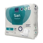 Abena San Premium Unisex Incontinent Pad 4.3 X 12.9 Inch 1000021305, 45, 196 Ct