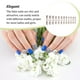 thumbnail image 3 of Seitruly Nail Art Delicado Extraíble Puntas Artificiales Extensión Uñas Moda Envolturas Herramientas de Manicura Decoración para Niñas Arte de uñas Tipo 2 Seitruly  CE012300-02B, 3 of 6