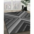 thumbnail image 3 of Ahgly Company Machine Washable Indoor Rectangle Transitional Gray Area Rugs, 6' x 9', 3 of 7