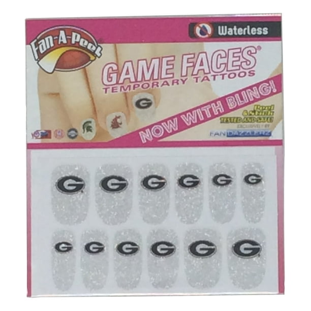 Fan-a-Peel UGA Glitter Fingernail Fan-a-Peel UGA Glitter Fingernail