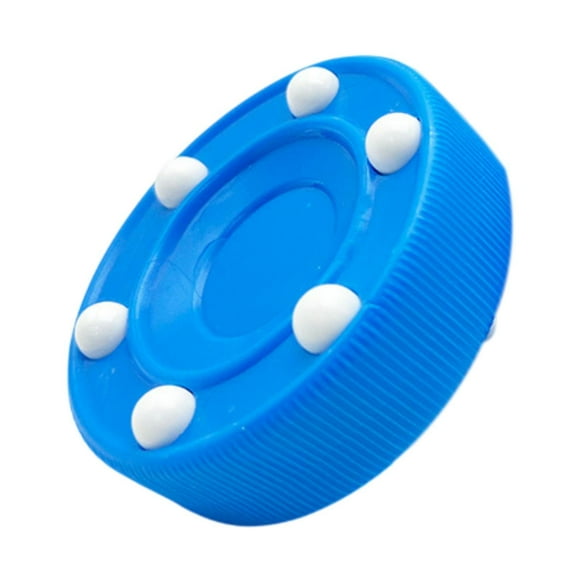 jinwen Hockey Puck Lightweight Floor Training Ball for Outdoor Practice Competition Blue