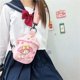 thumbnail image 4 of Mochila Kawaii Sanrio Cinnamoroll My Melody Messenger Kuromi Crossbody Hello Kitty, bolsas de pecho, mochila de viaje, regalo para niños, juguete para niñas, 4 of 4