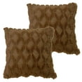 thumbnail image 1 of Funda de almohada bordada con forma de diamante, cojín de cintura de felpa, funda de almohada para sofá, 2 uds., 1 of 5