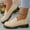 Beige, variant on Loafers for Women Business Casual Shoes Comfortable Penny Loafers Slip On Work Flats Beige 5.5