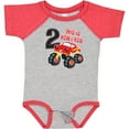 thumbnail image 3 of Inktastic Monster Truck How I Roll 2nd Birthday Boys Baby Bodysuit, 3 of 5